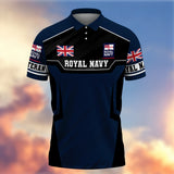 Premium British Veteran Polo Shirt 13032601, Gifts For British Veterans, Gifts For Independence Day, Veterans Day