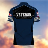 Premium British Veteran Polo Shirt 13032601, Gifts For British Veterans, Gifts For Independence Day, Veterans Day
