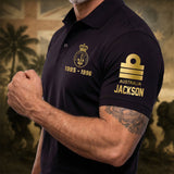 Premium Personalized Australian Polo Shirt 030401, Gifts For Vetetan Gifts For Australian Veteran