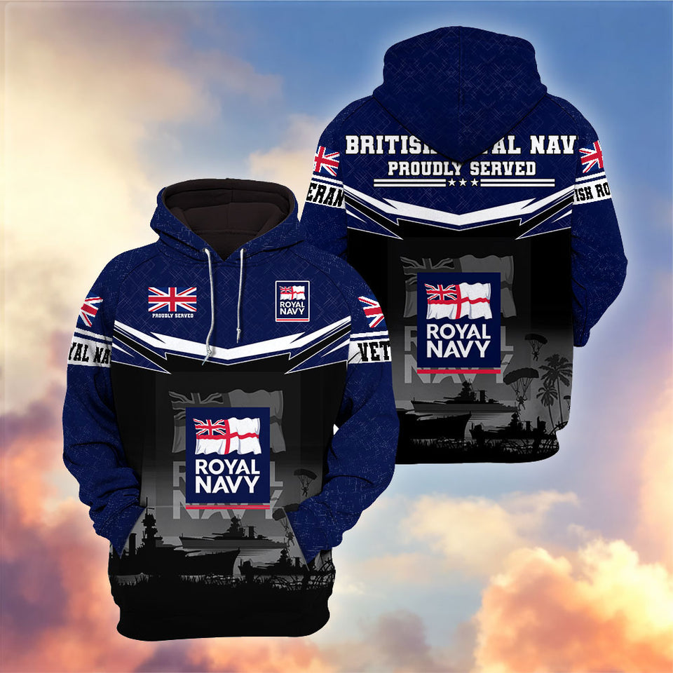 Premium British Veterans Hoodie 12032603, Gifts For British Veterans, Gifts On Father's Day, Veterans Day.