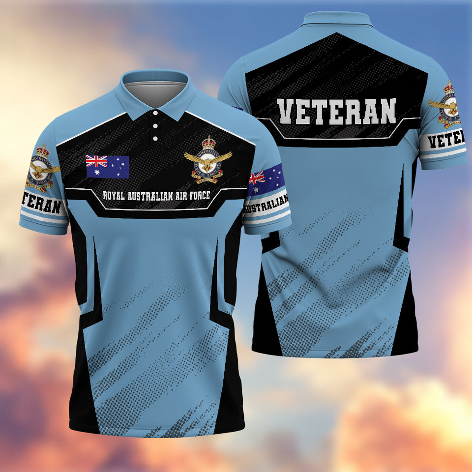 Premium Australian Veteran Polo Shirt 13032601, Gifts For Australian Veterans, Gifts For Independence Day, Veterans Day.