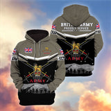Premium British Veterans Hoodie 12032603, Gifts For British Veterans, Gifts On Father's Day, Veterans Day.