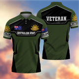 Premium Australian Veteran Polo Shirt 13032601, Gifts For Australian Veterans, Gifts For Independence Day, Veterans Day.