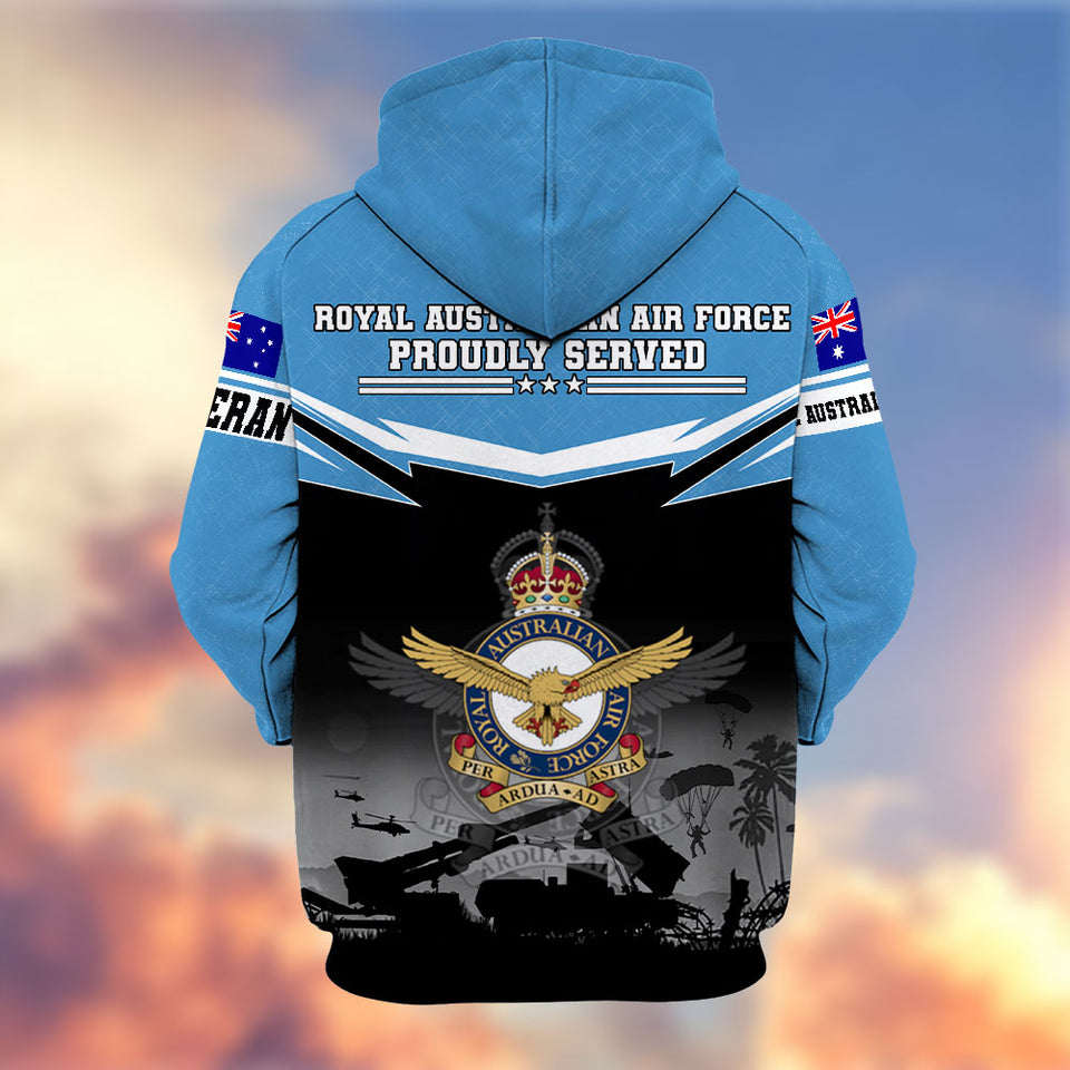 Premium Australian Veterans Hoodie 12032602, Gifts For Australian Veterans, Gifts On Father's Day, Veterans Day.