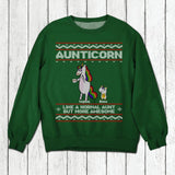 Personalized Aunticorn Kid Crew Neck Sweatshirt Printed 22OCT-DT12