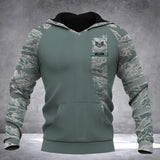 Personalized US Solider/ Veteran Once A Soldier Always A Soldier Name and Rank Camo Hoodie 3D Printed QTDT0602