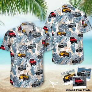 Personalized Upload Your Jeep Car Photo Hawaii Shirt Printed 23MAY-PTN11