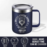 Personalized Us Armed Forces With Name And Year Laser Handle Cup Printed 202398KVH