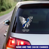 Personalized Police Logo Custom Name Decal Printed PTN2023134