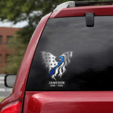Personalized Police Logo Custom Name Decal Printed PTN2023134