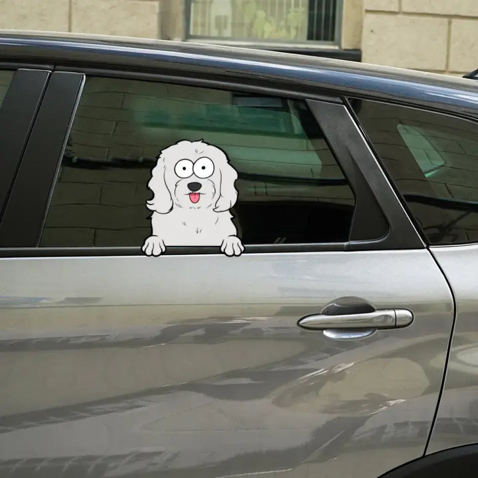 Personalized Dog Lovers Gift Decal Printed MTKVH23158