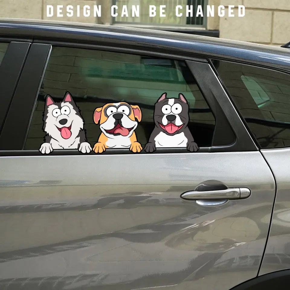 Personalized Dog Lovers Gift Decal Printed MTKVH23158