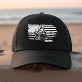 Personalized Welder US Flag Cap 2D Printed KVH23728
