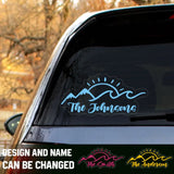 Personalized Camping Gift Decal Printed QTVQ23735