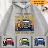 Personalized The Best Things In Life Mess Up Your Hair Hoodie Printed LDMHN23771