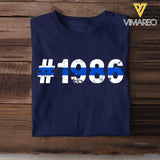 Personalized Police ID T-shirt Printed LDMKVH23849