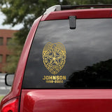Personalized Law Enforcement Retired Custom Name Decal Printed QTKVH23881