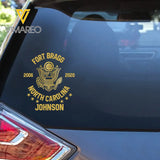Personalized Military Branch Custom Name Decal Printed QTKH991