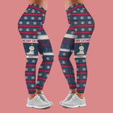 Personalized Meowy Catmas Cat Lovers Gift Christmas Gift Legging Printed LVA231033