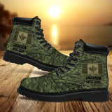 Personalized Canadian Armed Force Leather Boots Printed 231112KVH