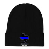 Personalized US State Flag Retired Police Custom Served Time Embroidered Beanie Printed KVH231232