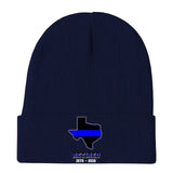 Personalized US State Flag Retired Police Custom Served Time Embroidered Beanie Printed KVH231232