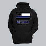 Personalized Retired US Police Custom Served Time Hoodie 2D Printed QTHN231249