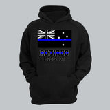 Personalized Retired Australian Police Custom Served Time Hoodie 2D Printed QTHN231249