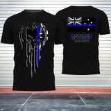 Personalized Retired Australian Police Officer Custom Served Time T-shirt Printed QTHN231261