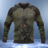 Personalized Swiss Army Camo Hoodie 3D Printed QTVQ1279