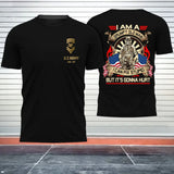Personalized I Am A Grumpy Old Man I Can Fix Stupid But It's Gonna Hurt Custom US Rank & Served Time T-shirt Printed LVA231302