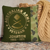 Personalized Australian Armed Forces Pillow Printed AHKVH231345