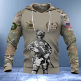 Personalized United State Army Camo Hoodie 3D Printed 231356AHKVH