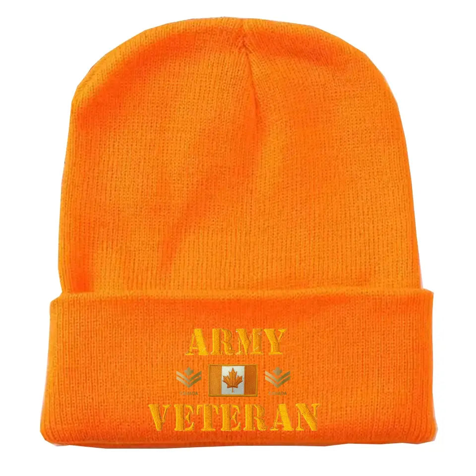 Personalized Canadian Armed Forces Embroidered Beanie Printed AHVQ231360