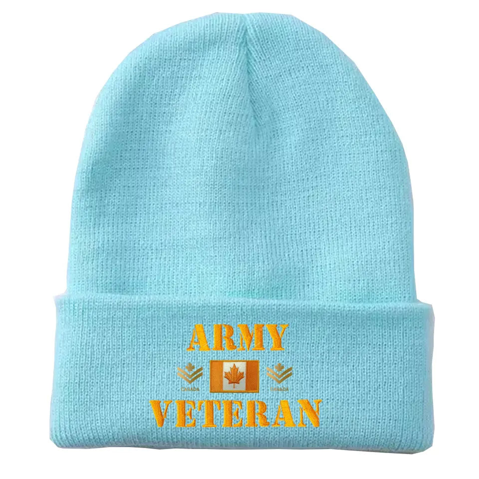 Personalized Canadian Armed Forces Embroidered Beanie Printed AHVQ231360