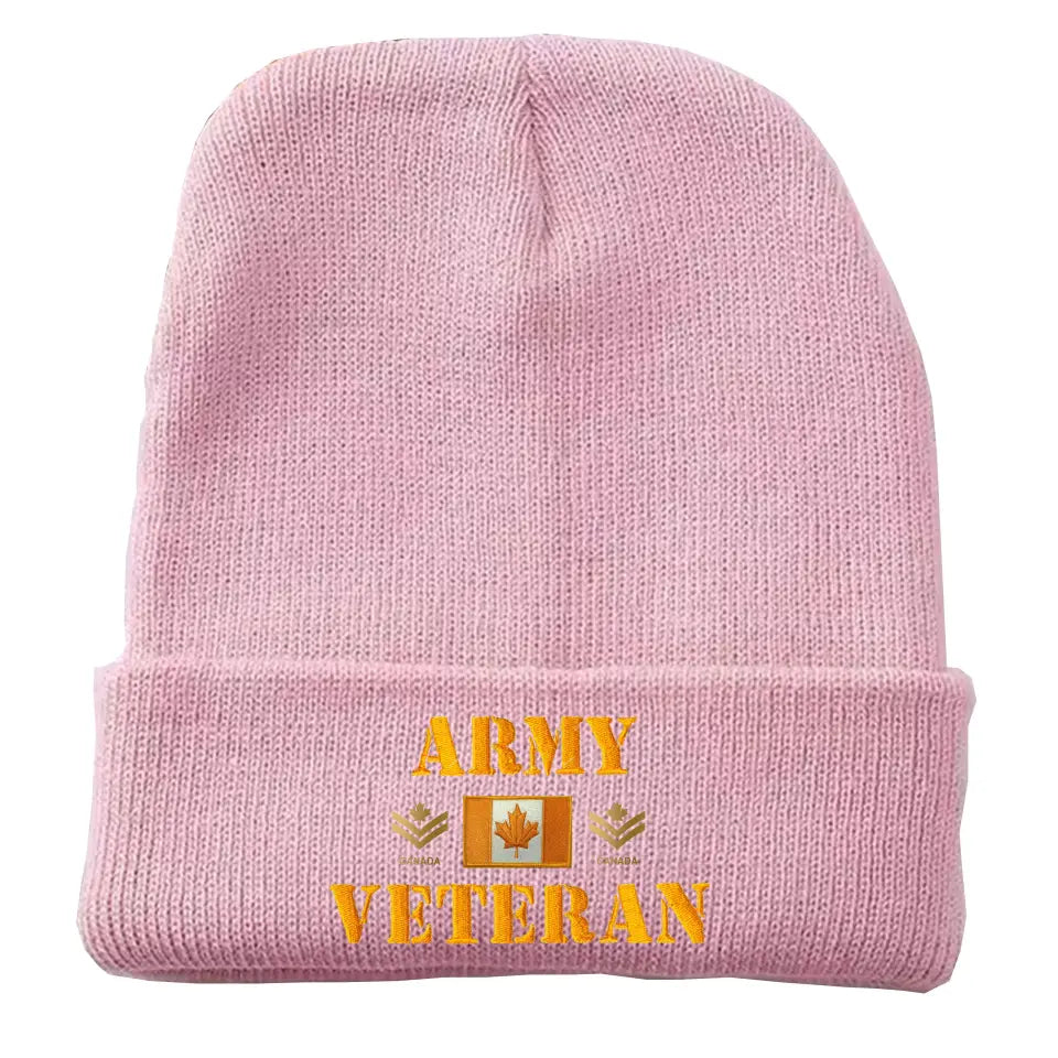 Personalized Canadian Armed Forces Embroidered Beanie Printed AHVQ231360