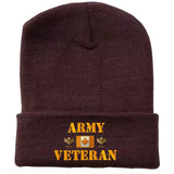 Personalized Canadian Armed Forces Embroidered Beanie Printed AHVQ231360