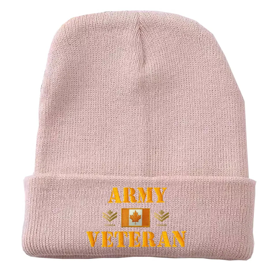 Personalized Canadian Armed Forces Embroidered Beanie Printed AHVQ231360