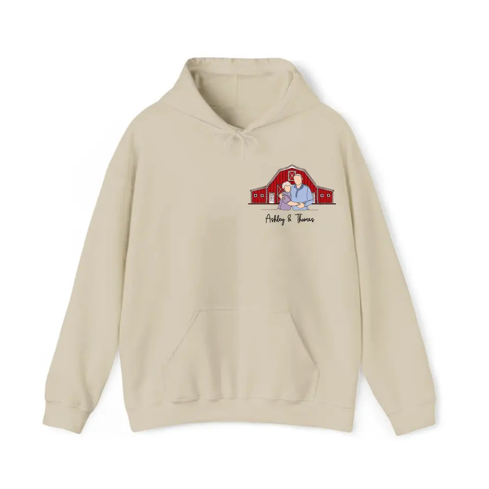 Personalized Upload Your Family Photo Minimalist Drawing Hoodie 2D Printed VQ231471