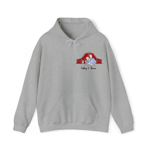 Personalized Upload Your Family Photo Minimalist Drawing Hoodie 2D Printed VQ231471