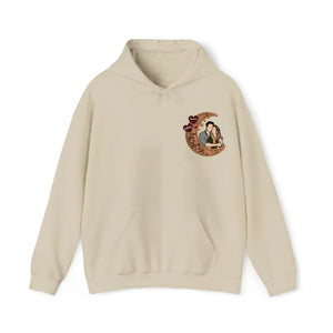 Personalized Upload Your Photo I Love You To The Moon And Back Couple Hoodie 2D Printed VQ231483