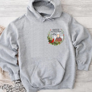Personalized Upload Your Photo Although You Cannot See Me I Am Always With You Memorial Hoodie 2D Printed VQ231503