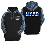 Personalized US Police Department & ID Hoodie 3D Printed KVH231505