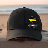 Personalized US Thin Yellow Line Dispatcher Retired State Flag Custom Time Black Cap QTHN1565