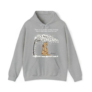 Personalized Upload Your Cat Photo Cat Lovers Gifts Custom Name Hoodie 2D Printed VQ231574