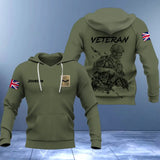 Personalized British Veteran/Soldier 3D Hoodie Printed 231607AHVH