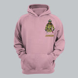 Personalized Firefighter Custom Name Embroidered Hoodie Printed VQ231658