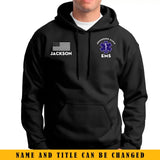 Personalized US Emergency Medical Services Custom Name & Title EMS Hoodie 2D Printed KVH231685