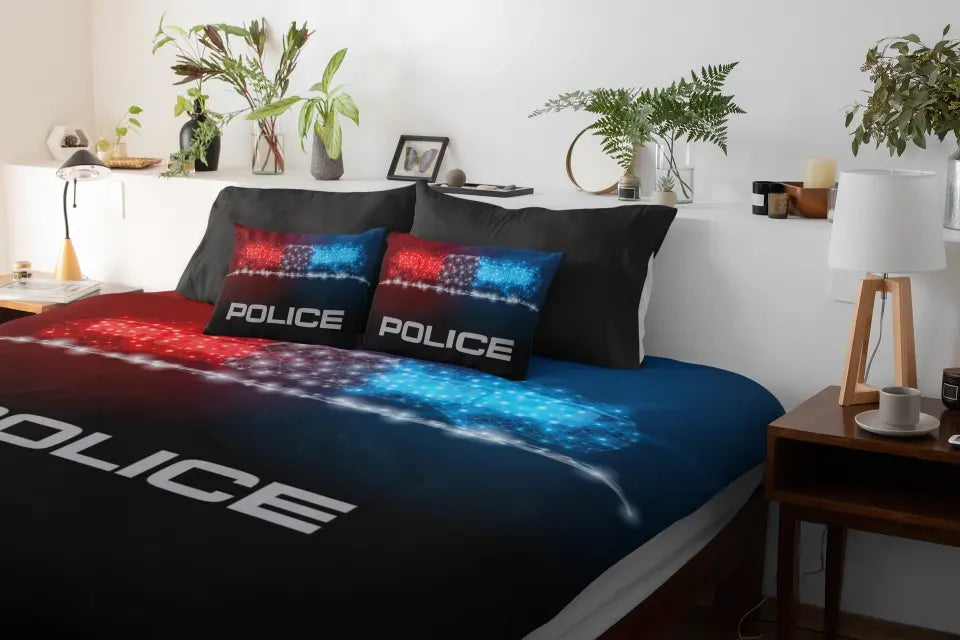 Personalized Law Enforcement Custom Title Bedding Set Printed QTVQ1693