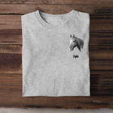 Personalized Upload Your Horse Photo Horse Lovers Gift Hoodie 2D Printed VQ231349